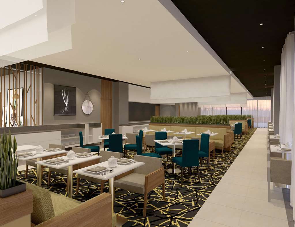 Hilton Garden Inn Виндхук Ресторан фото